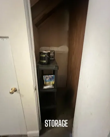 a close view of washer and dryer