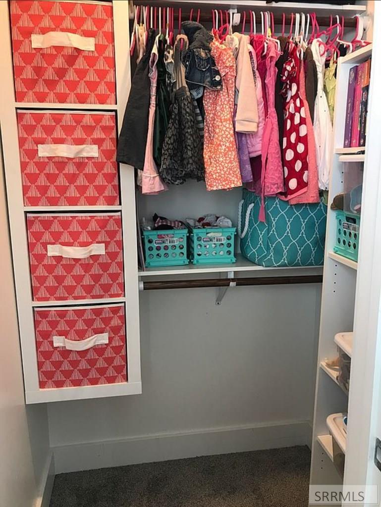 161 Walnut Street Ashton, ID 83420 - Photo 21 of 33 Downstairs Bedroom 2 Closet