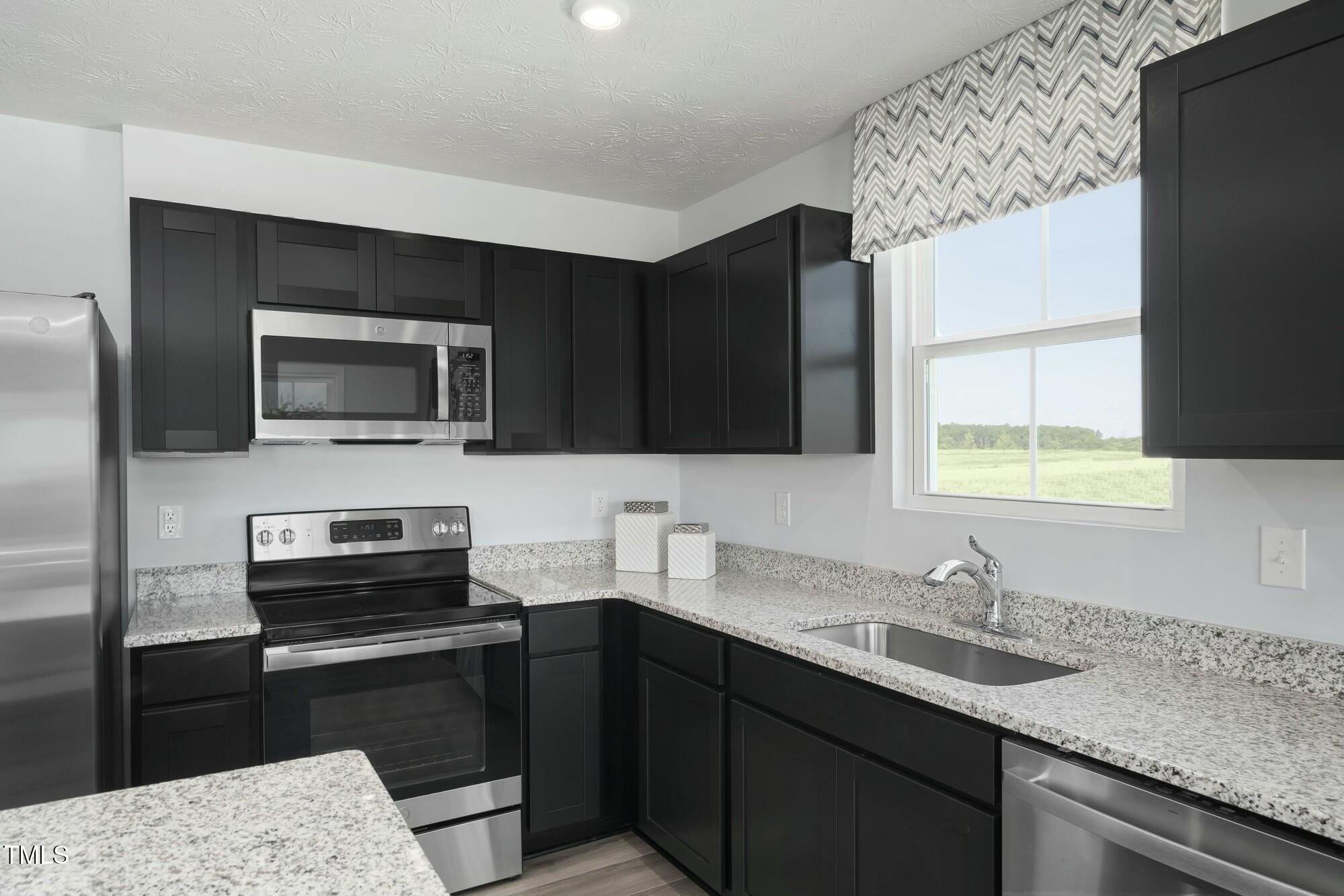3941 Dragonfly Road Bailey, NC 27807 - Photo 2 of 12 a kitchen with a sink stove and microwave