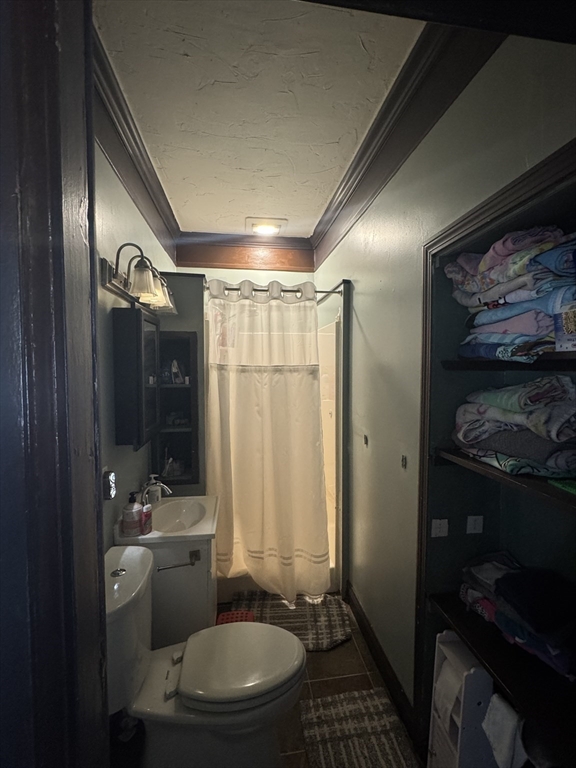 27 Pleasant Street, Unit A Templeton, MA 01468 - Photo 7 of 15 a bathroom with a sink toilet and shower