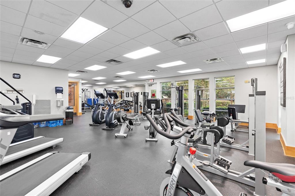 4683 Southwest 40th Place Ocala, FL 34474 - Photo 33 of 43 a view of a room with gym equipment