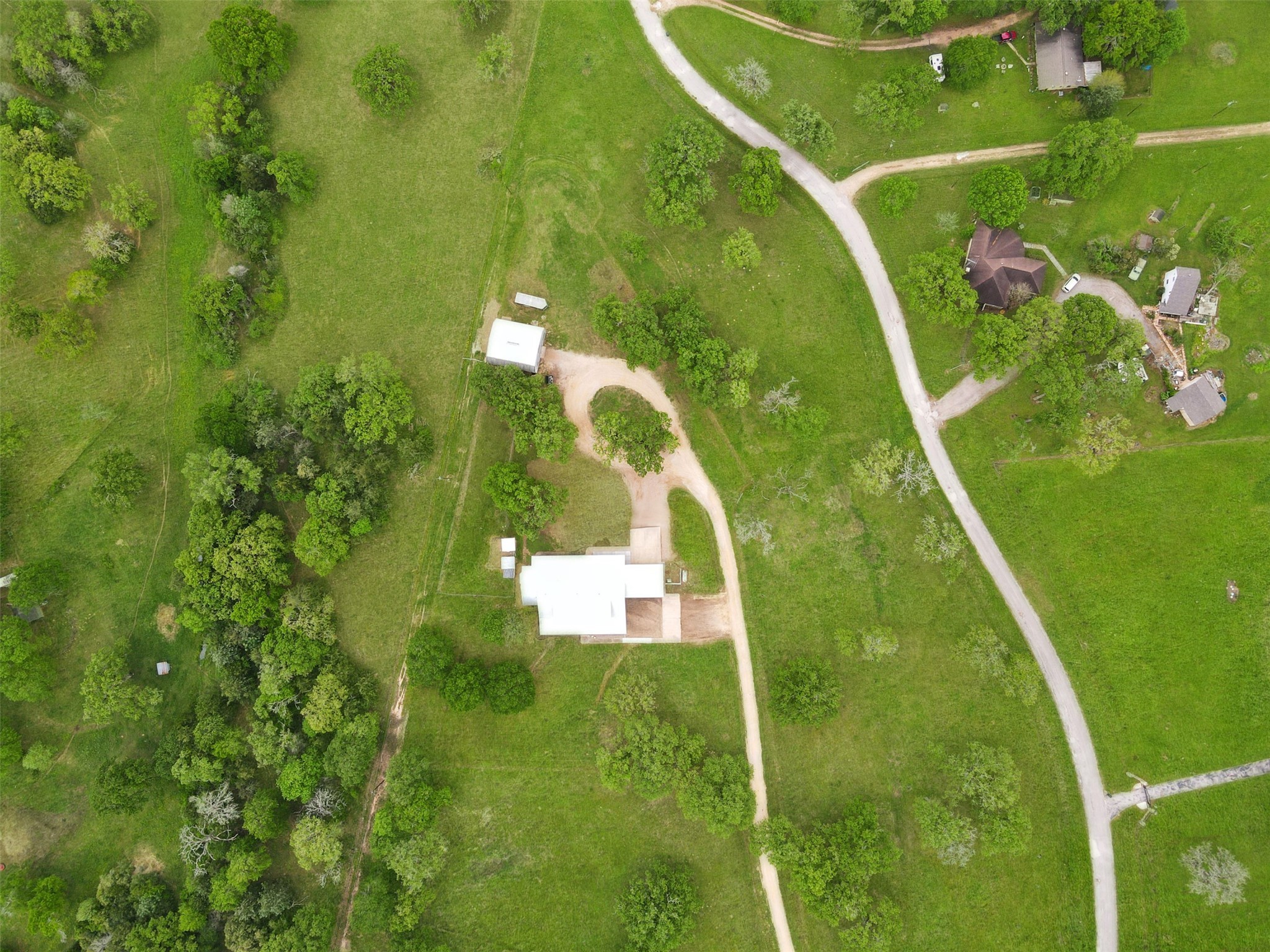 43919 Austin Branch Road Hempstead, TX 77445 - Photo 46 of 48 Sweeping aerial views of your private 9.54-acre estate.