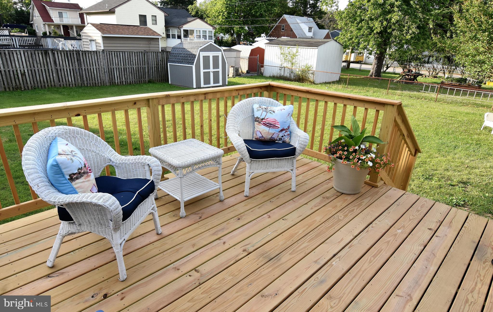 204 Dale Road Pasadena, MD 21122 - Photo 28 of 41 New deck