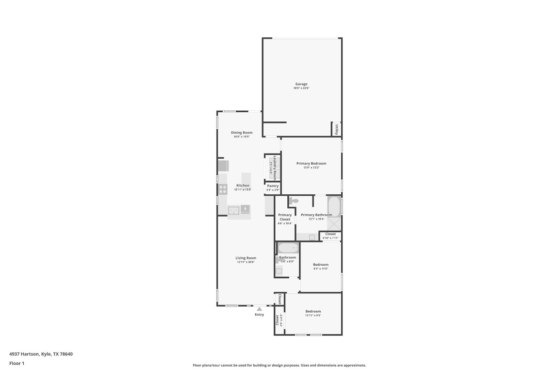 4937 Hartson Kyle, TX 78640 - Photo 40 of 40 a picture of floor plan