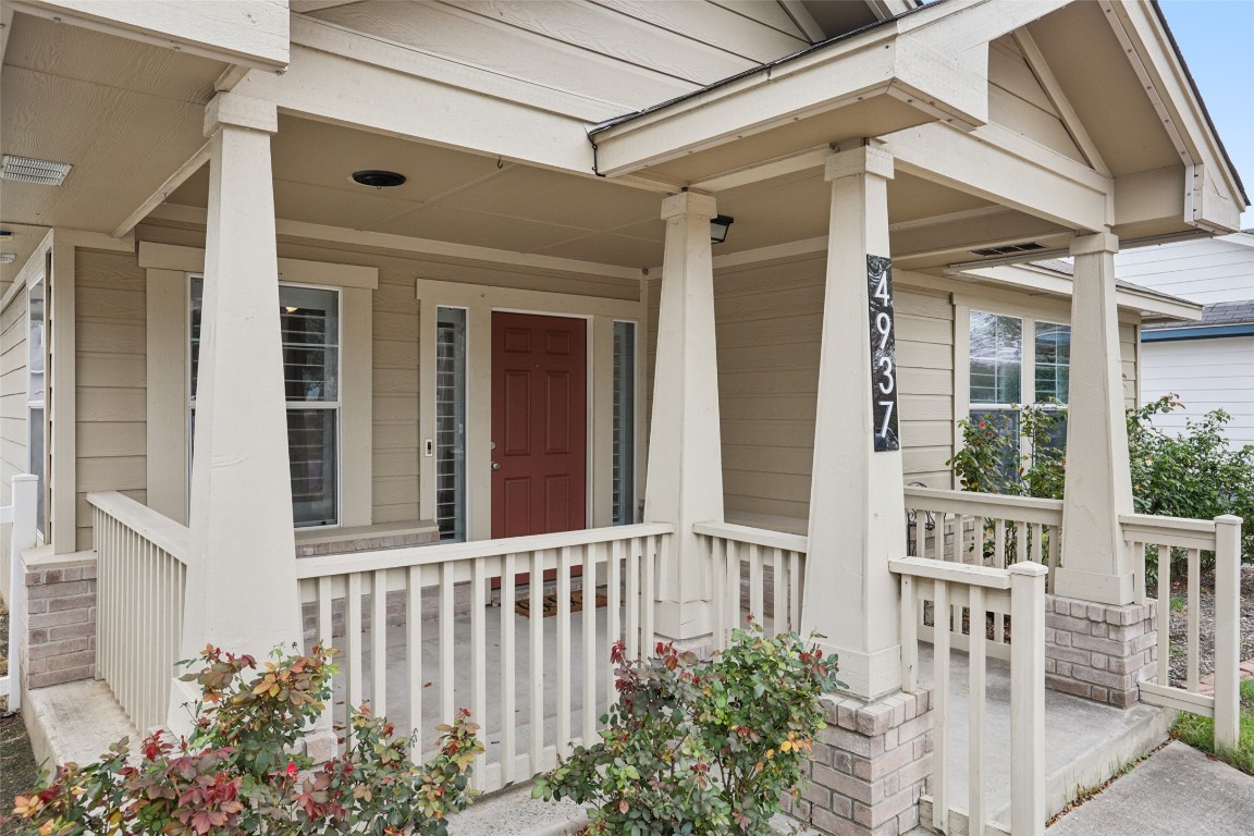 4937 Hartson Kyle, TX 78640 - Photo 5 of 40 front view of a house with a porch