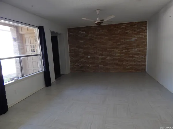 a view of empty room