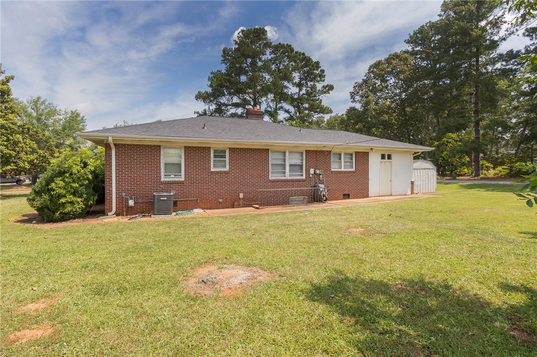 1218 Bolt Drive Anderson, SC 29621 - Photo 38 of 46 A well-maintained brick exterior provides a classic, durable facade to this inviting residence.