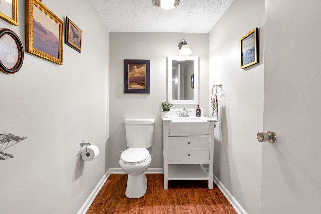 2889 Rotherwood Drive Tucker, GA 30084 - Photo 19 of 49 a bathroom with a sink toilet and a mirror