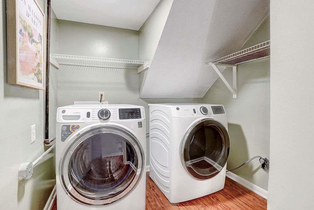 2889 Rotherwood Drive Tucker, GA 30084 - Photo 36 of 49 a utility room with dryer and washer