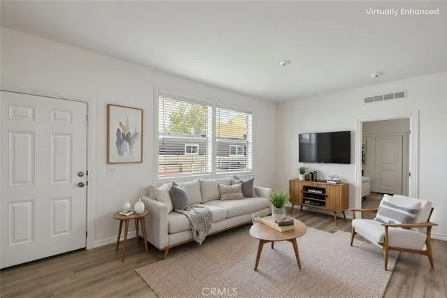 wooden floor in an empty room