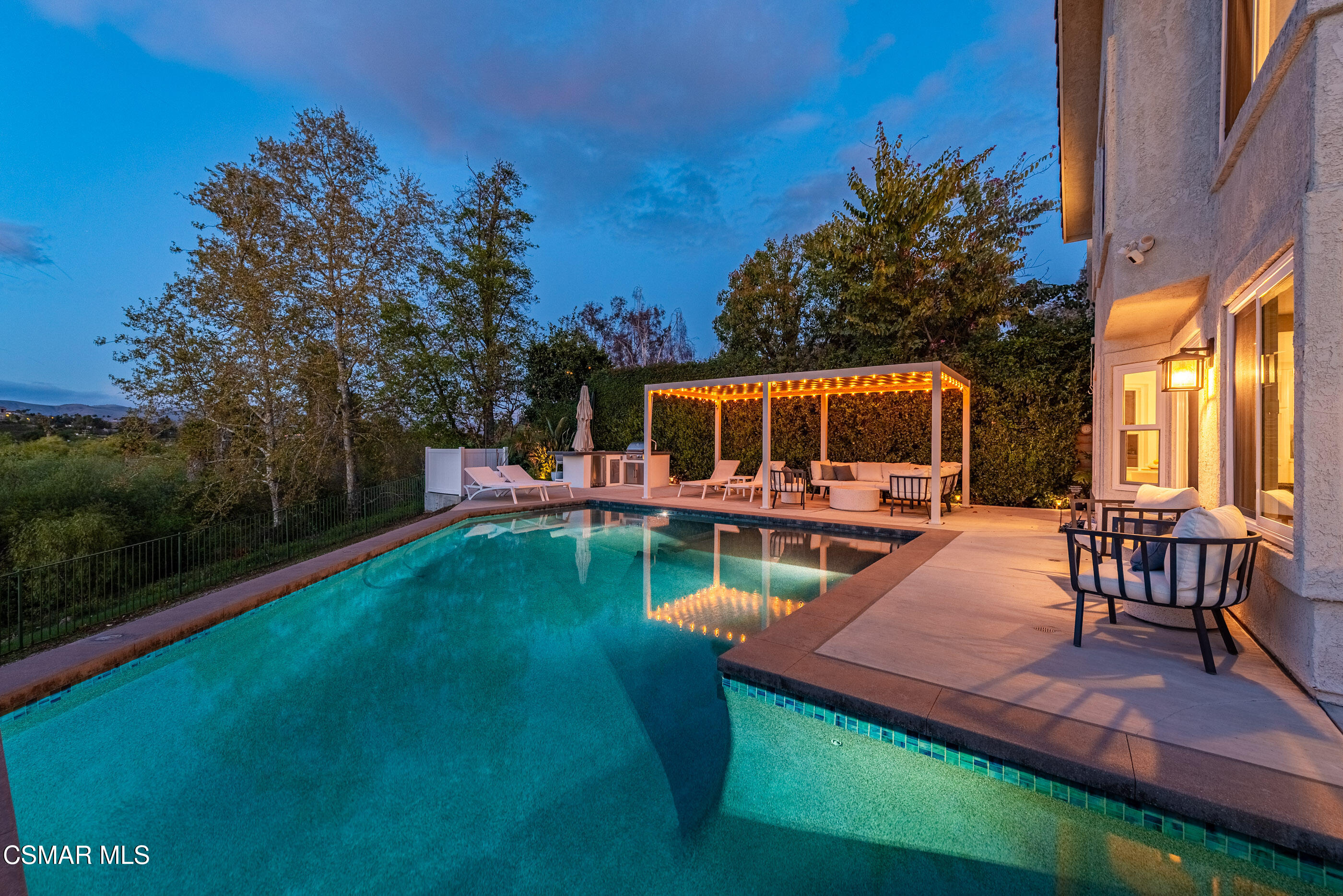 575 Fairfield Road Simi Valley, CA 93065 - Photo 3 of 57 swimming pool view with a seating space and garden