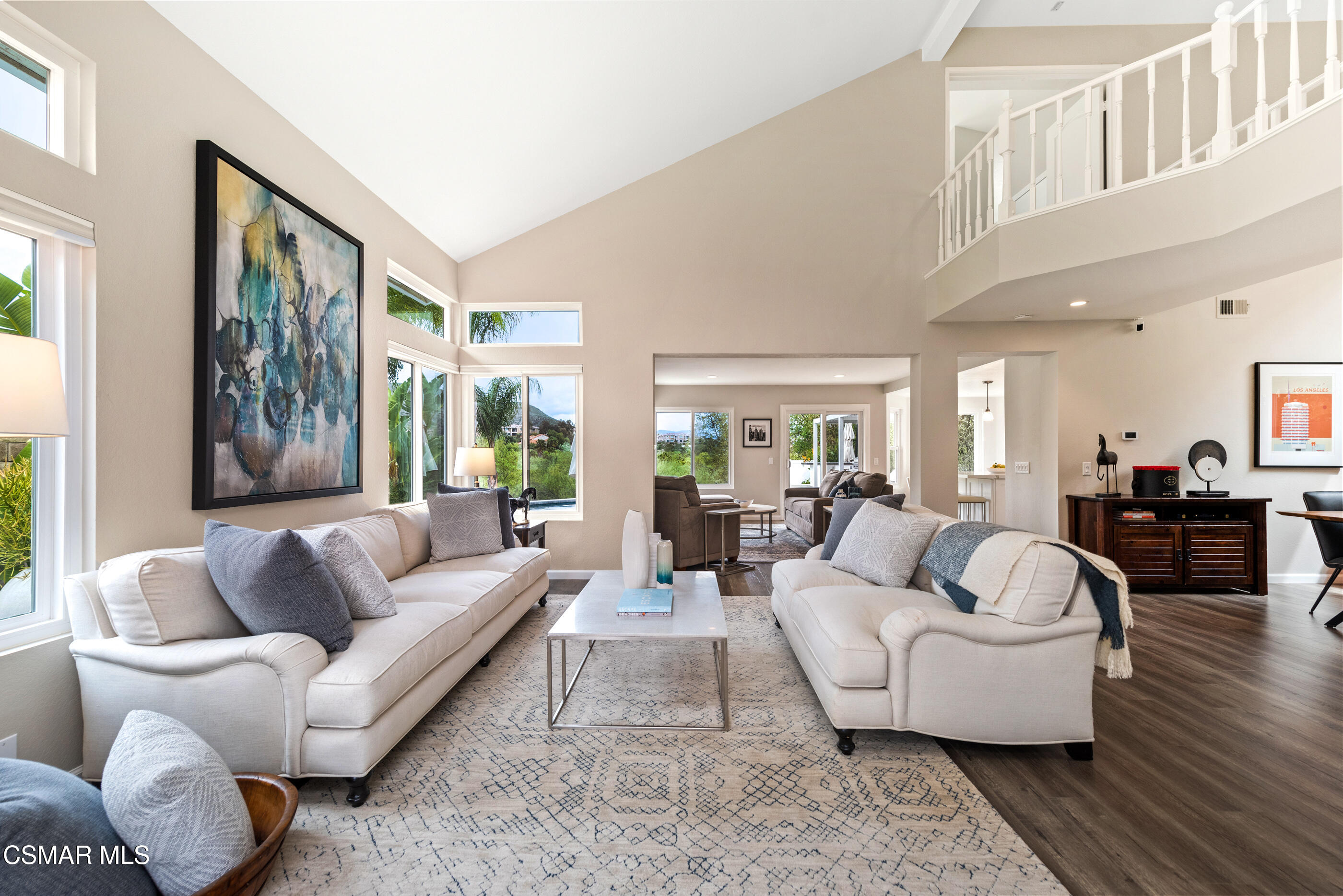 575 Fairfield Road Simi Valley, CA 93065 - Photo 9 of 57 a living room with furniture and a large window