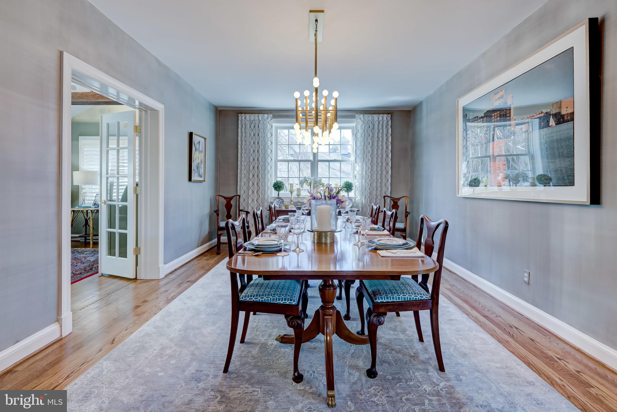 7305 Brightside Road Baltimore, MD 21212 - Photo 18 of 96 Dining room provides access to the private study