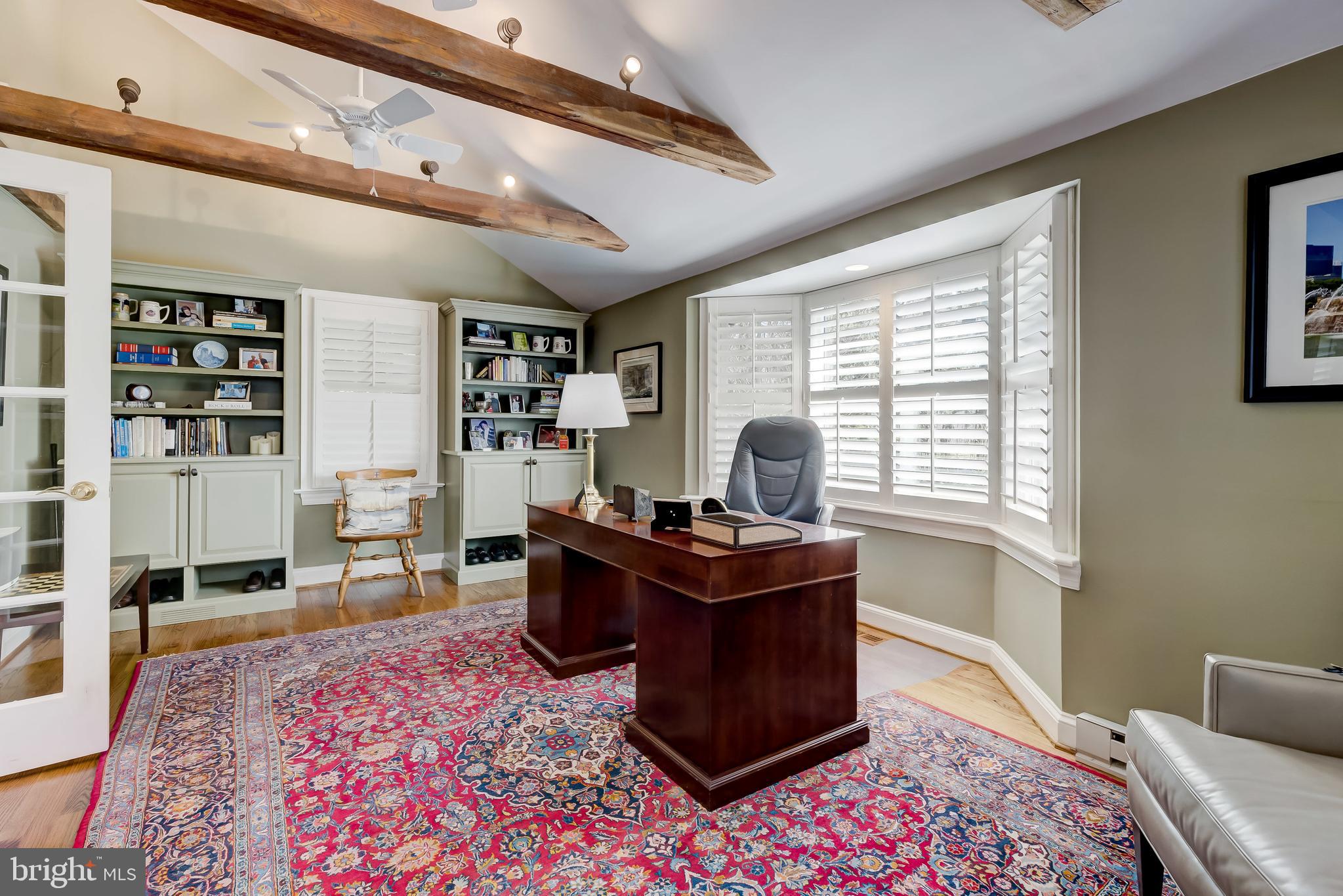 7305 Brightside Road Baltimore, MD 21212 - Photo 22 of 96 Original wood beams and a bay window