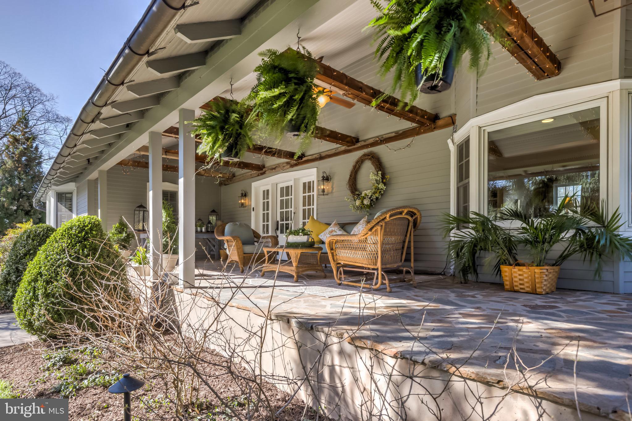 Original wood beams