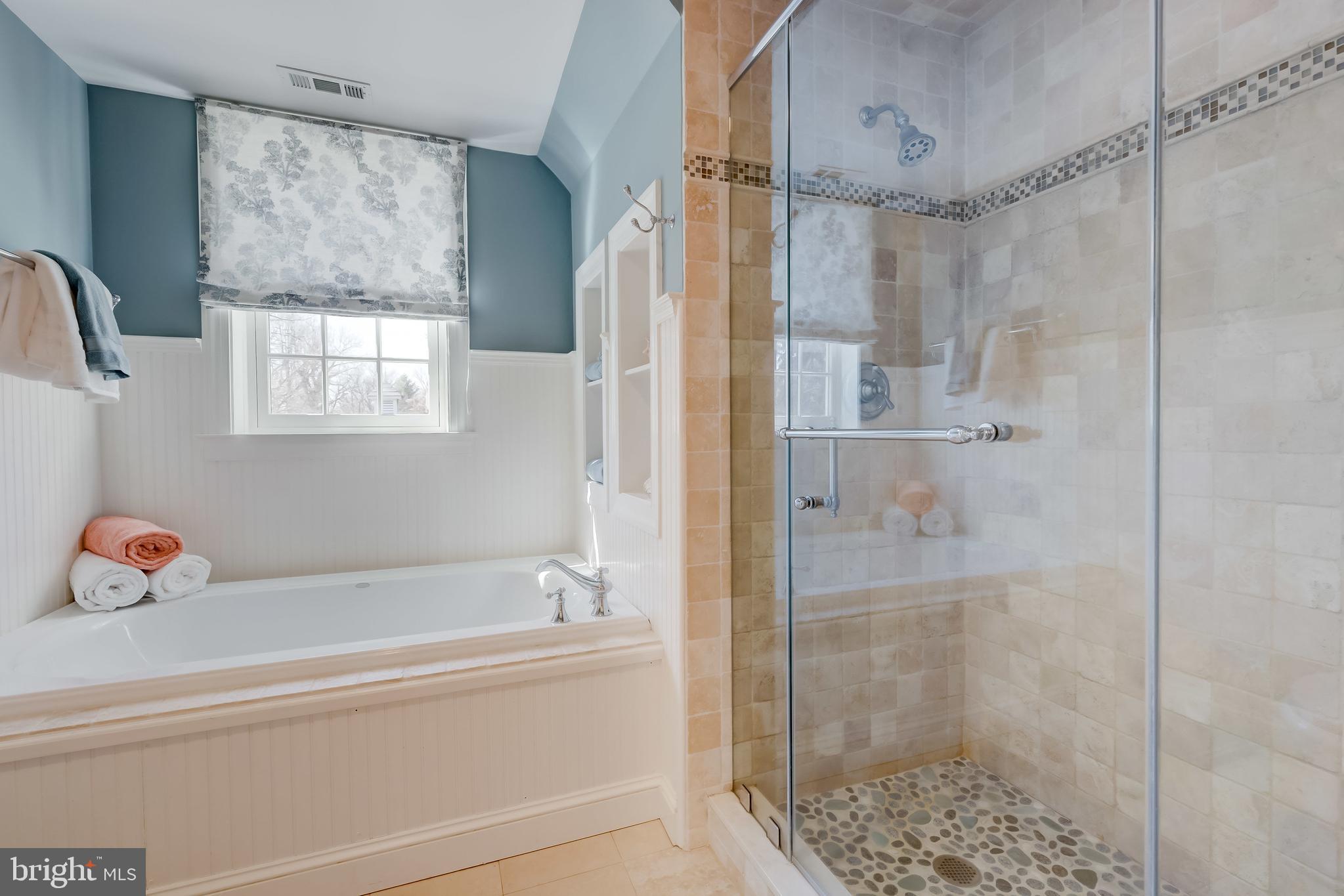 7305 Brightside Road Baltimore, MD 21212 - Photo 66 of 96 Soaking tub and walk-in shower