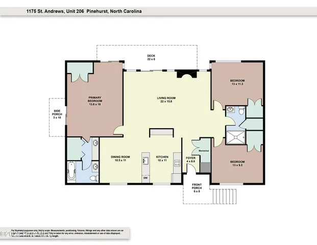 $460,000 | 1175 St Andrews Drive, Unit 206, Pinehurst, NC 28374