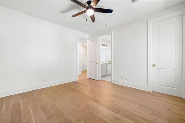 wooden floor in an empty room