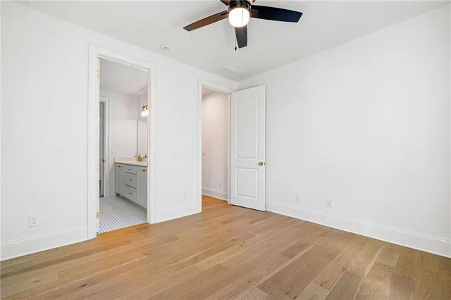 wooden floor in an empty room