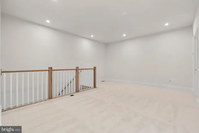 a view of empty room