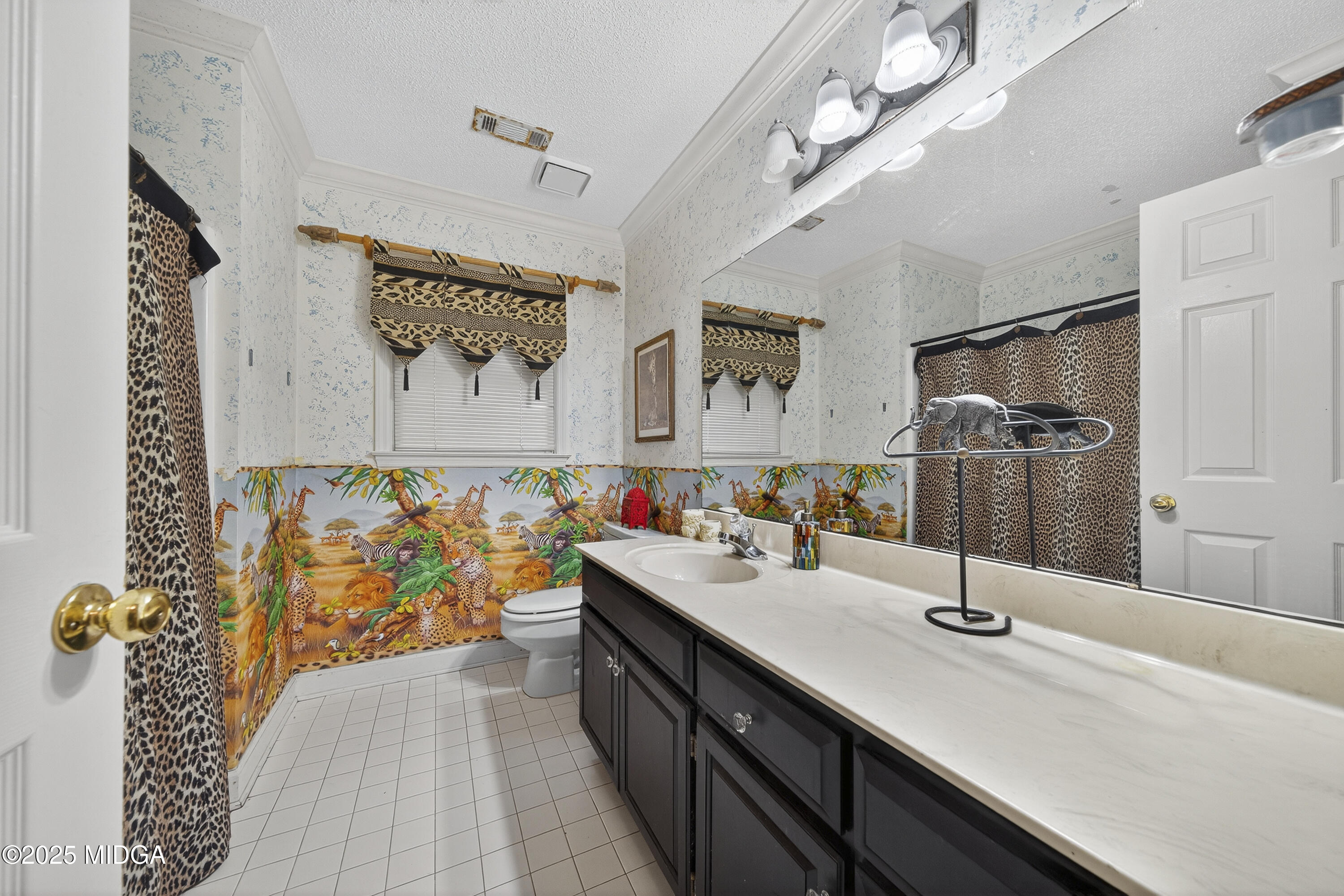 181 Rivoli Landing Macon, GA 31210 - Photo 25 of 37 a bathroom with a sink double vanity granite and a shower