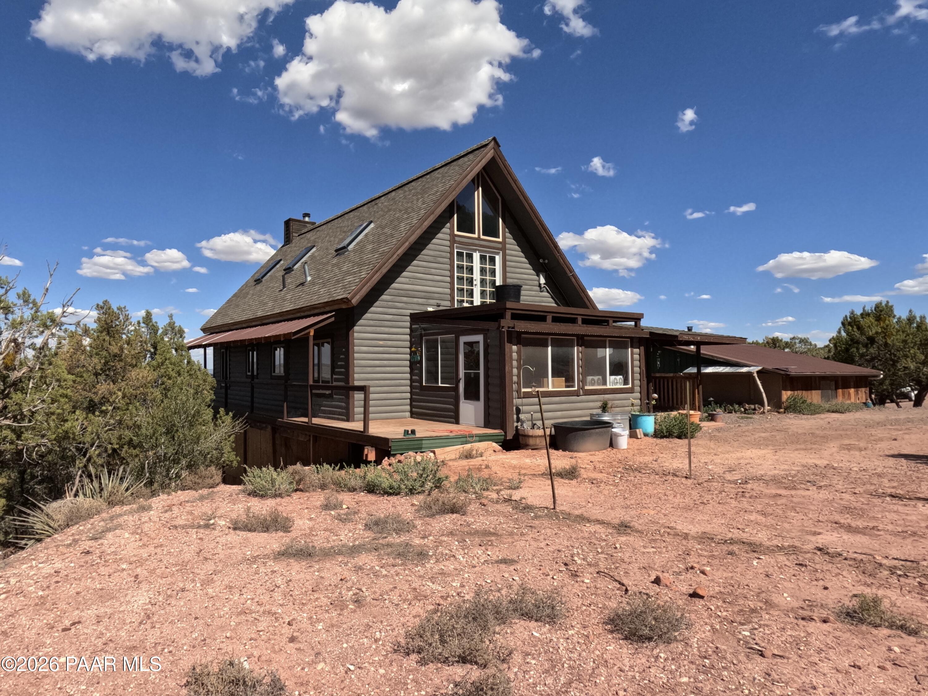 33867 West Whiskey River Road Seligman, AZ 86337 - Photo 31 of 50 Back of house