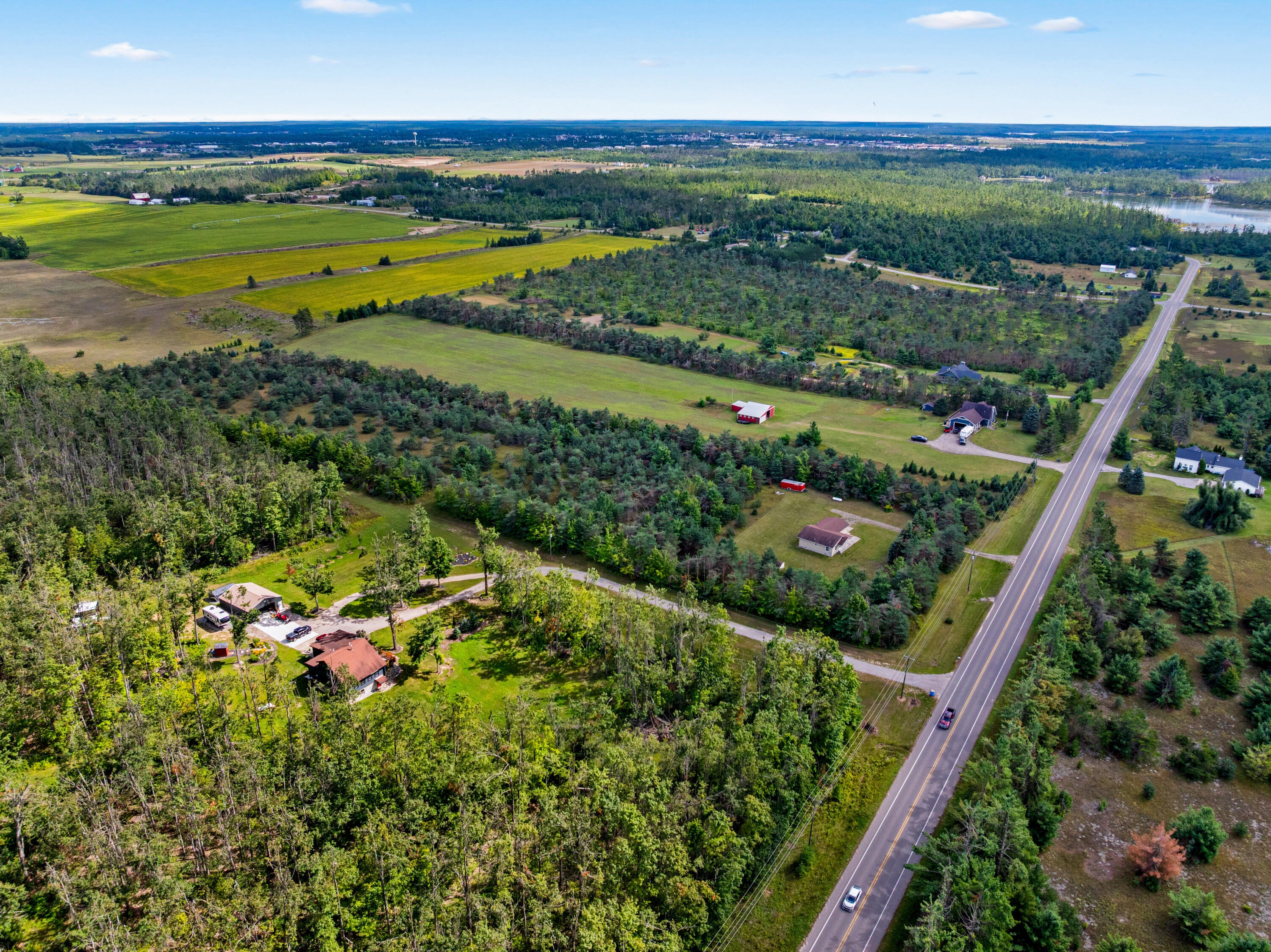 2395 Murner Road Gaylord, MI 49735 - Photo 32 of 33 Overhead Looking SE