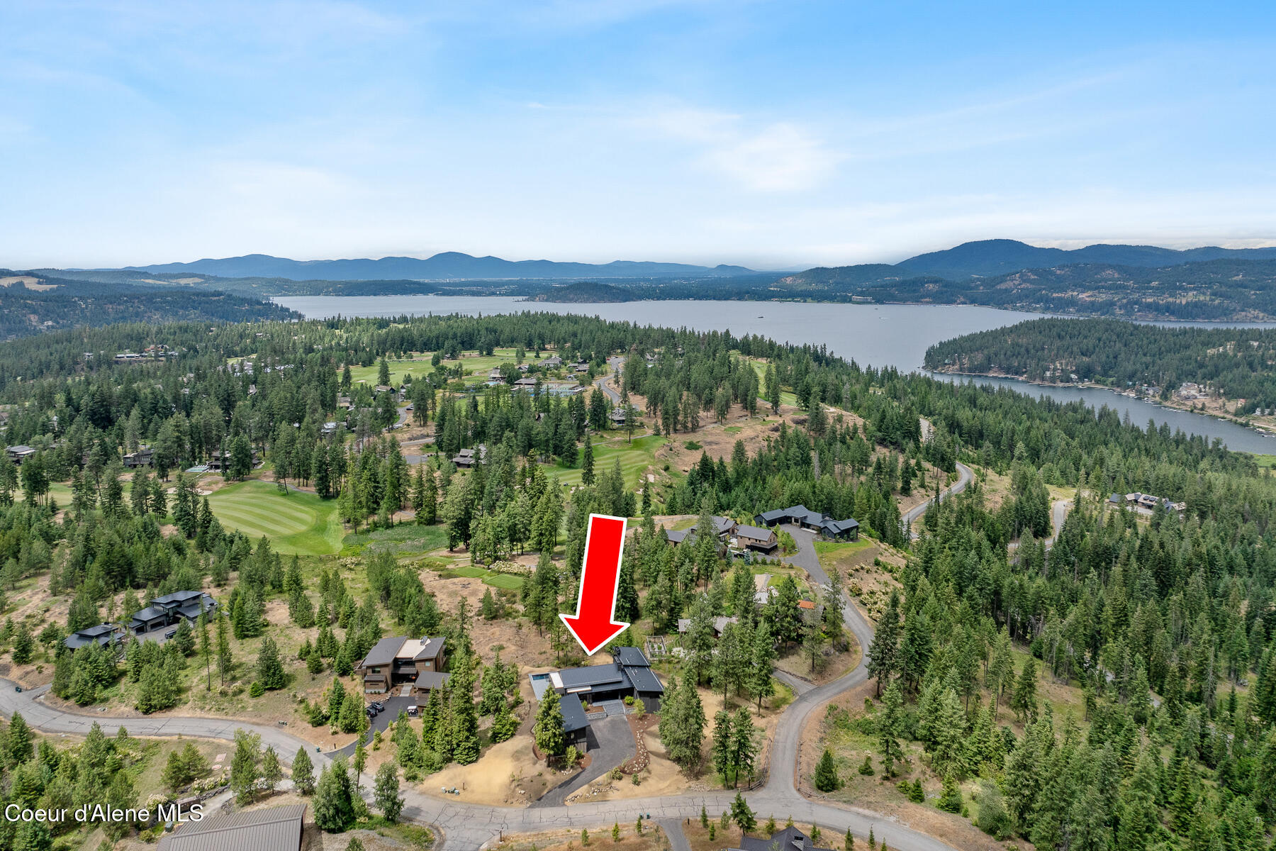 2833 East Lower Pasture Road Harrison, ID 83833 - Photo 14 of 70 Aerial_Estate223-6_Arrow