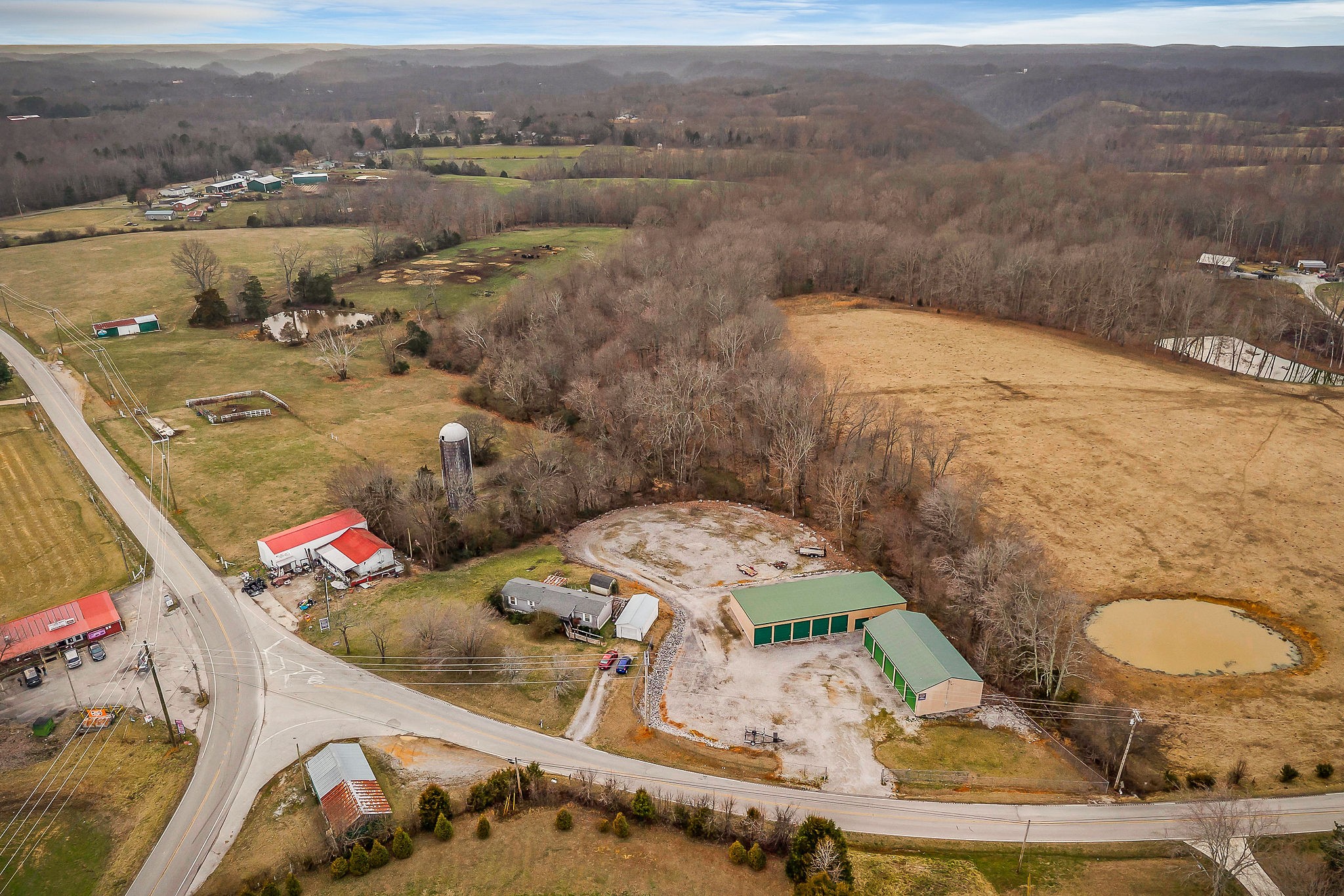 8955 Baxter Road Baxter, TN 38544 - Photo 13 of 18 an aerial view of residential houses with outdoor space