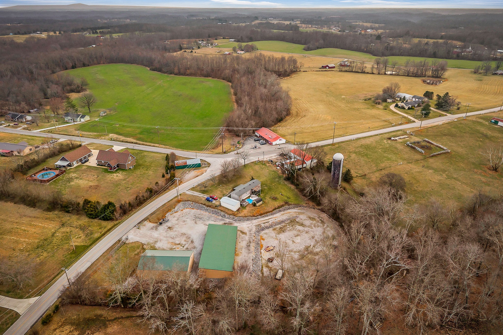 8955 Baxter Road Baxter, TN 38544 - Photo 15 of 18 an aerial view of a house with outdoor space lake view