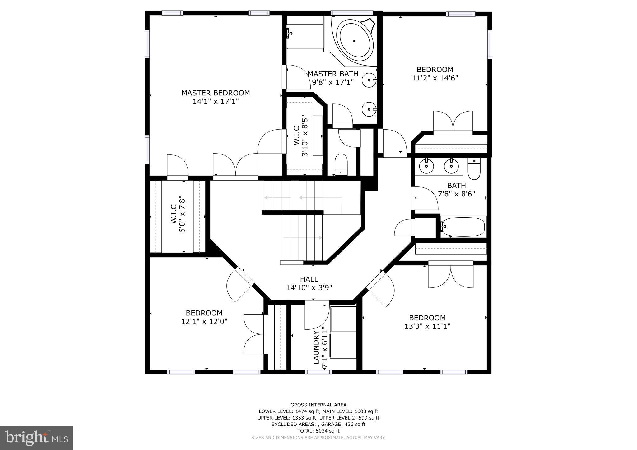 7618 Spring Avenue Fulton, MD 20759 - Photo 42 of 45 Upper Level Floor Plan