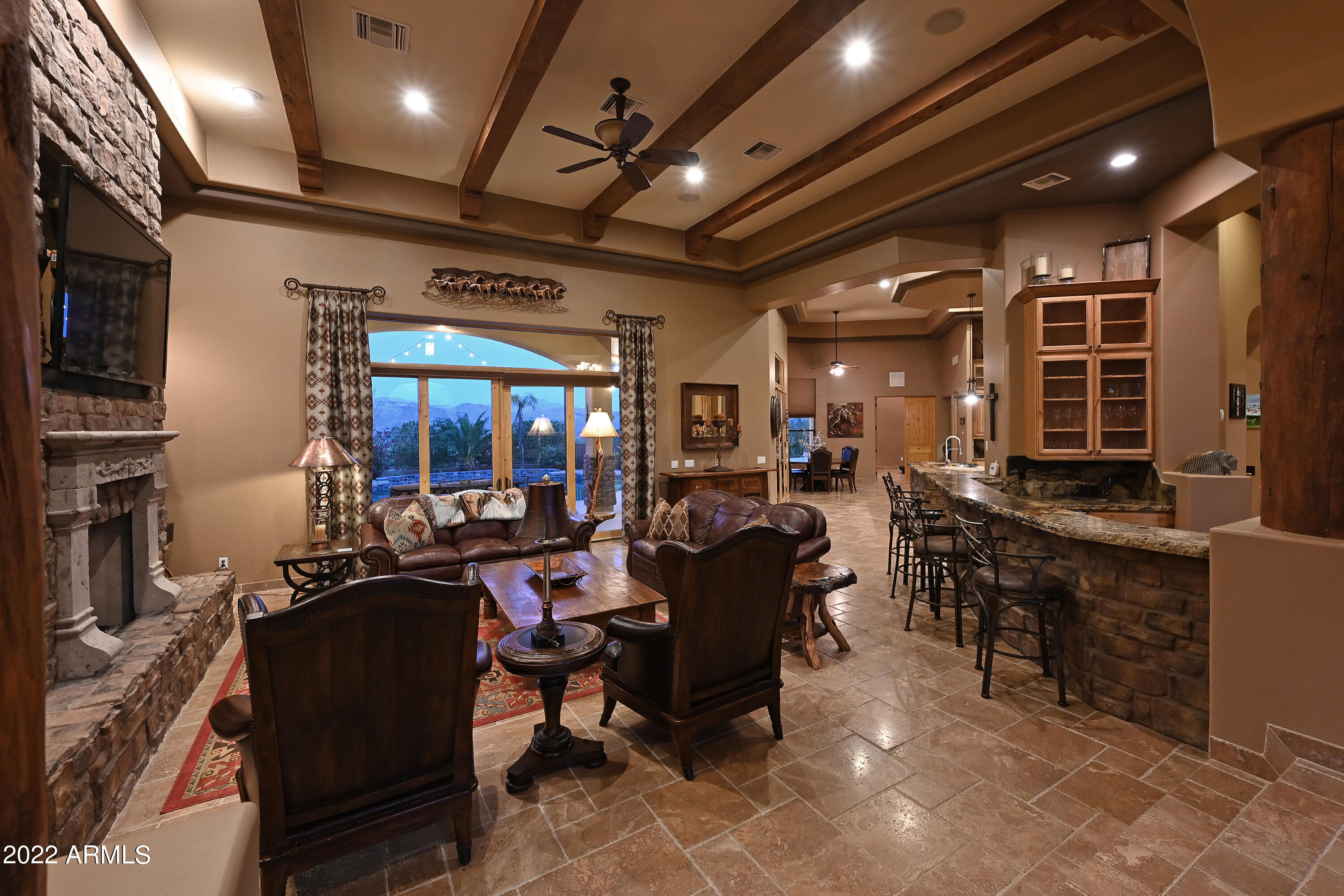 29922 North 174th Street Rio Verde, AZ 85263 - Photo 17 of 99 Detailed Wood Beams