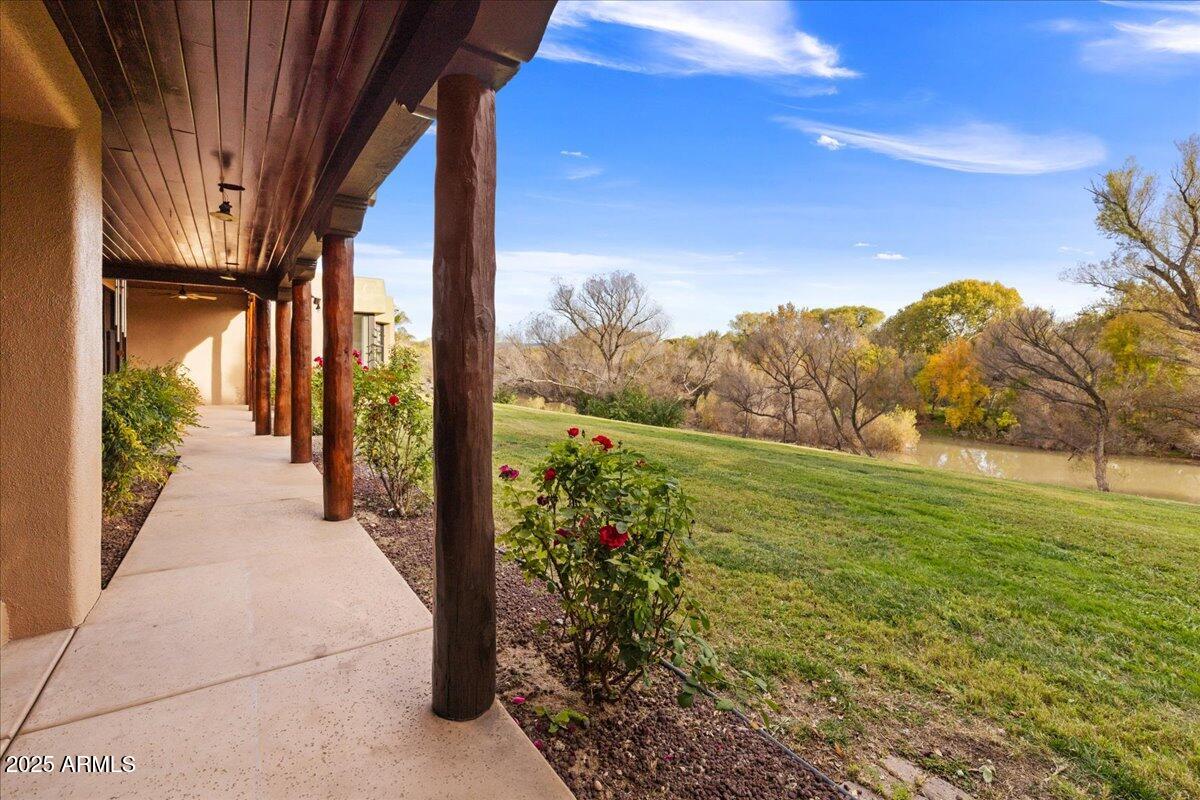 1575 Rio Verde Lane Camp Verde, AZ 86322 - Photo 37 of 57 a view of a yard with an outdoor space