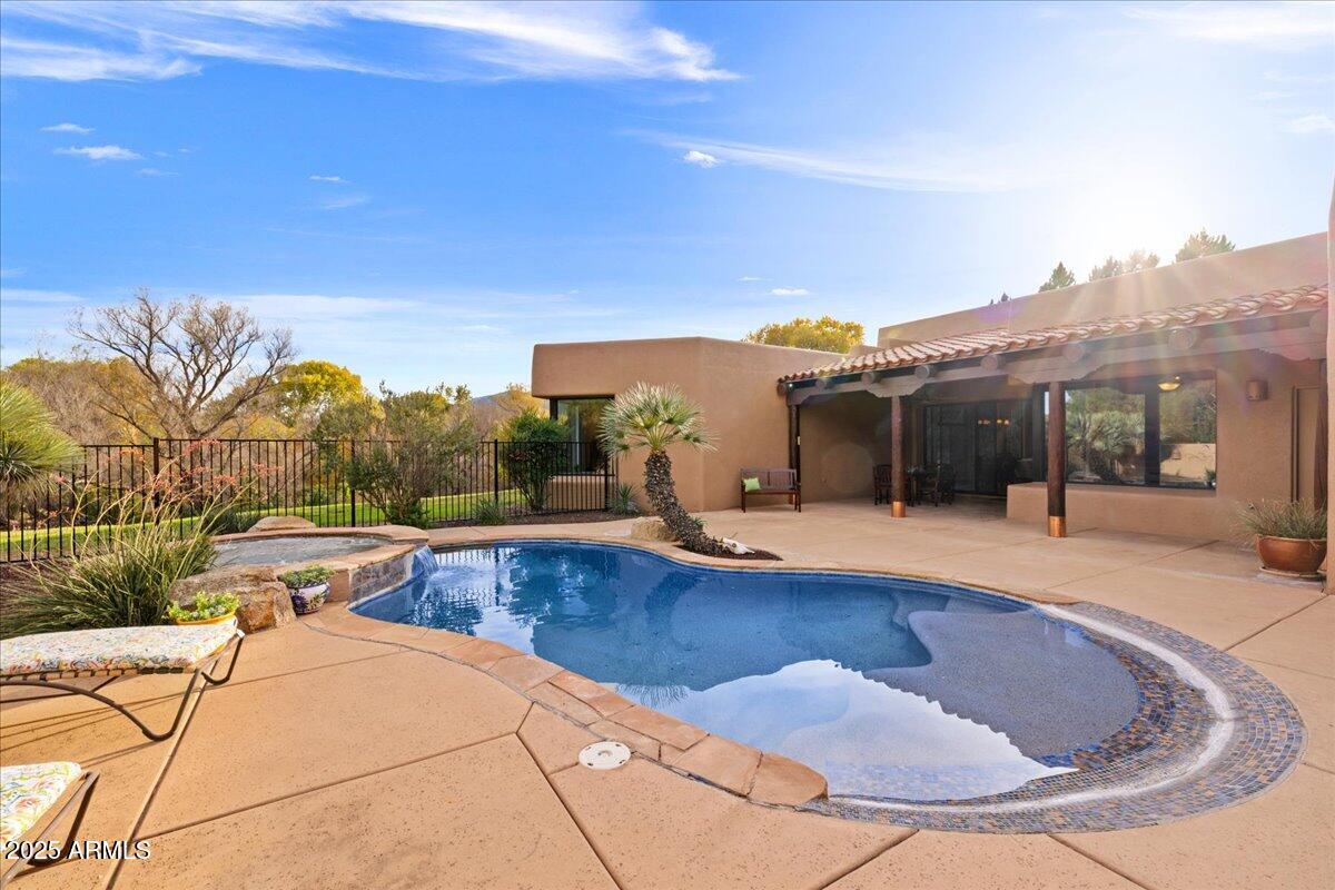 1575 Rio Verde Lane Camp Verde, AZ 86322 - Photo 42 of 57 a view of a house with pool and chairs