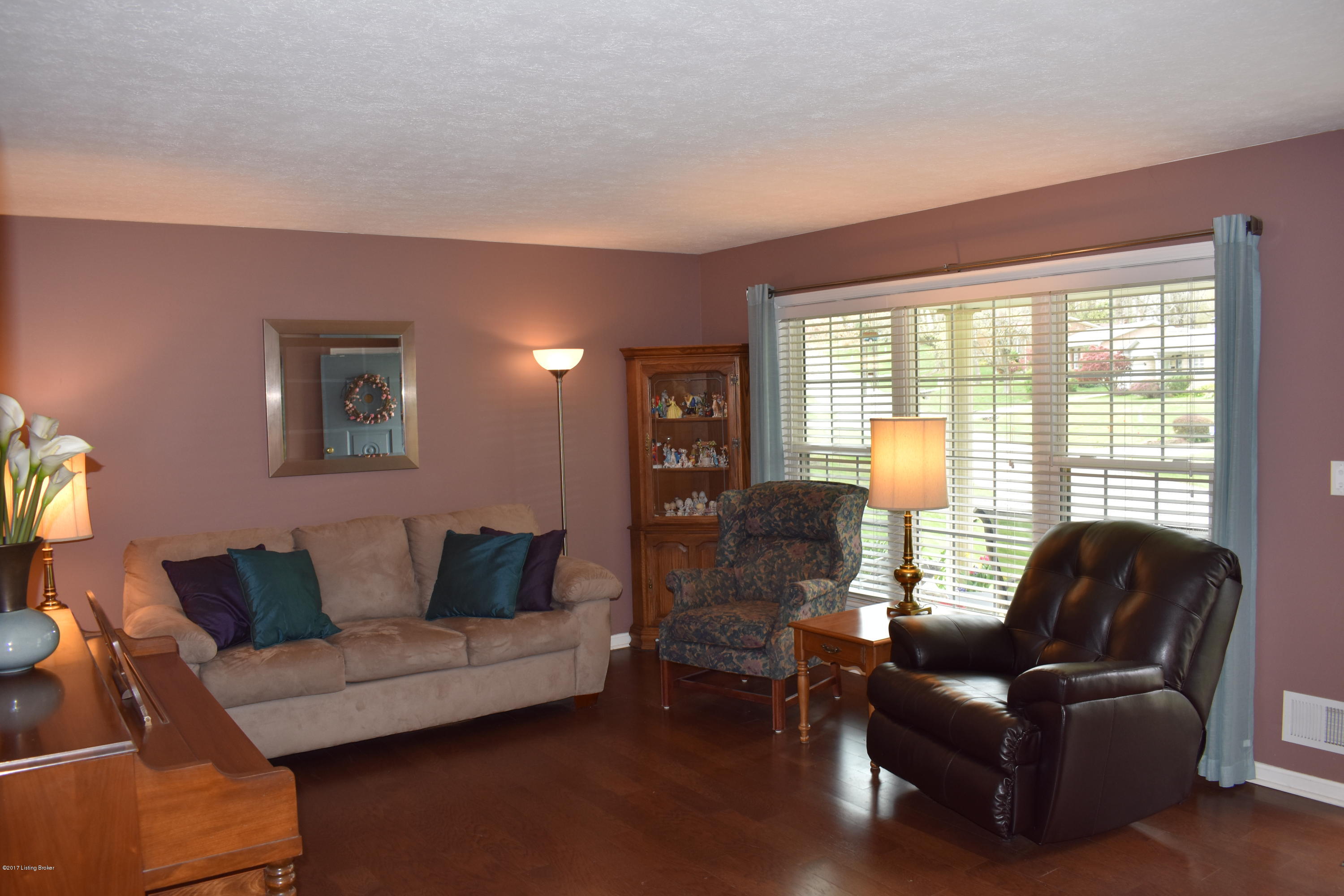 Living room at front of home.