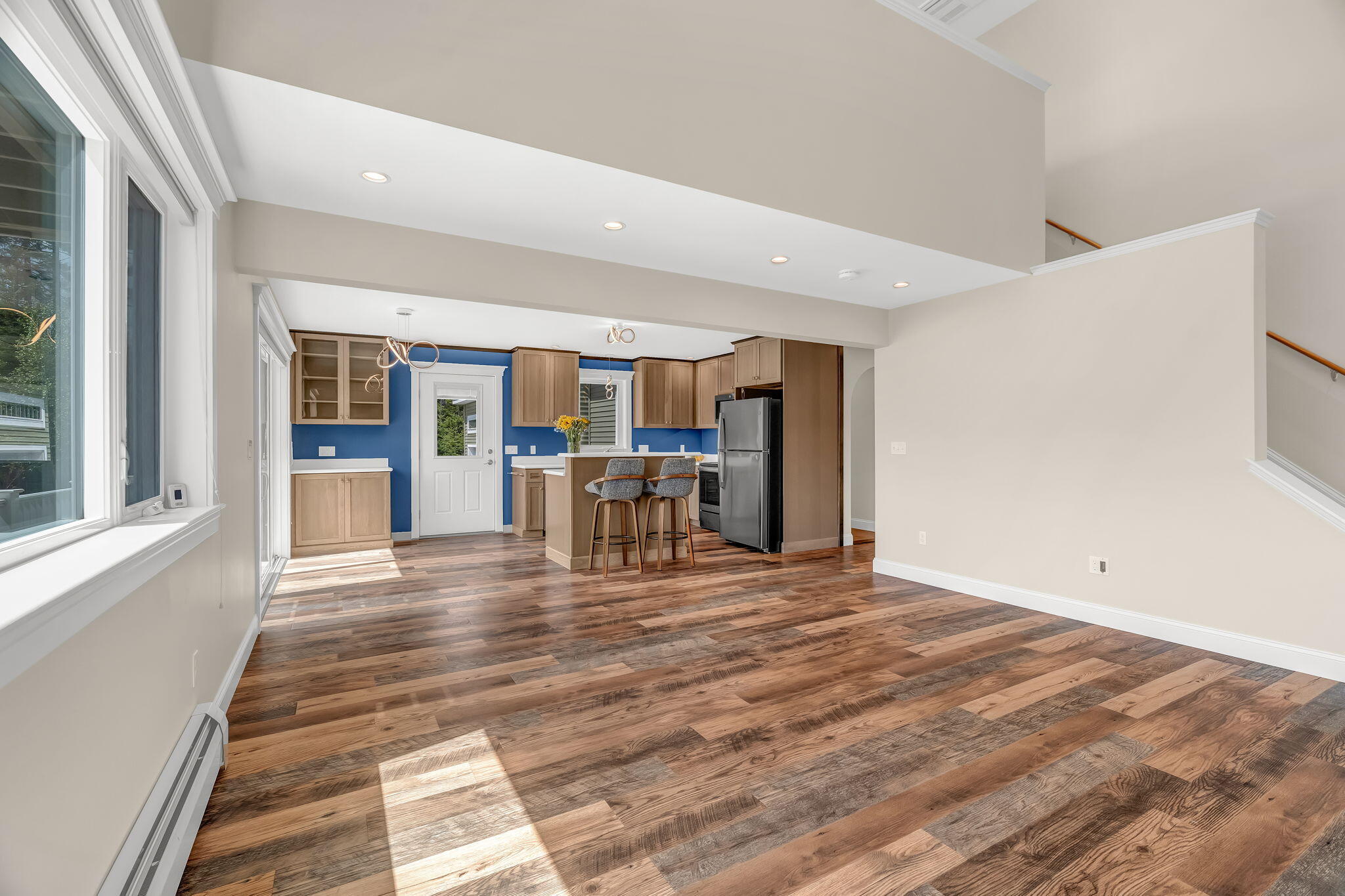 85 Patten Point Road St. George, ME 04859 - Photo 13 of 81 Laminate Floors in Kitchen & Living Room