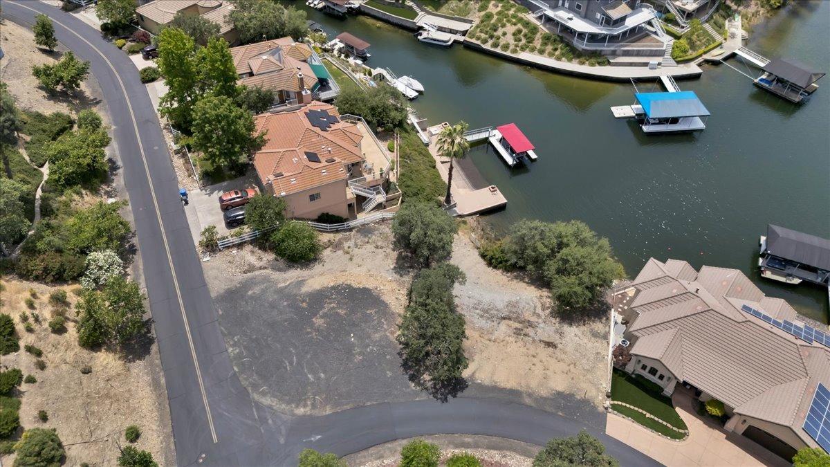 6256 Ricky Road Copperopolis, CA 95228 - Photo 5 of 10 an aerial view of a house with a lake view