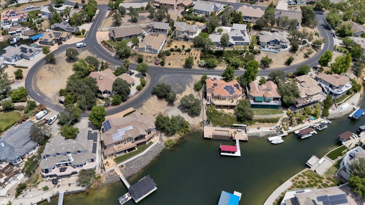6256 Ricky Road Copperopolis, CA 95228 - Photo 8 of 10 an aerial view of waterside residential houses with outdoor space