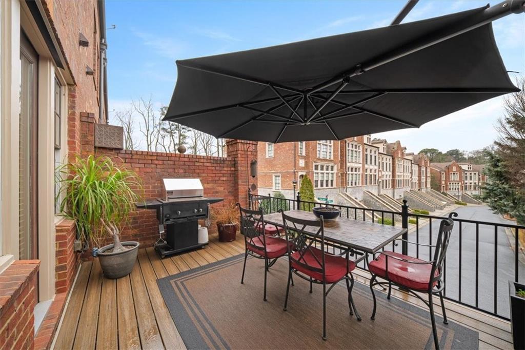 2916 Hermance Drive Northeast Atlanta, GA 30319 - Photo 16 of 38 a view of porch with seating area