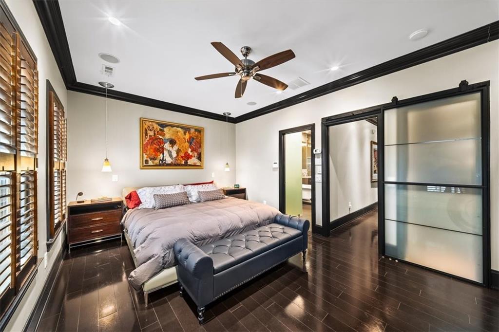 2916 Hermance Drive Northeast Atlanta, GA 30319 - Photo 20 of 38 a bedroom with a bed window and dresser