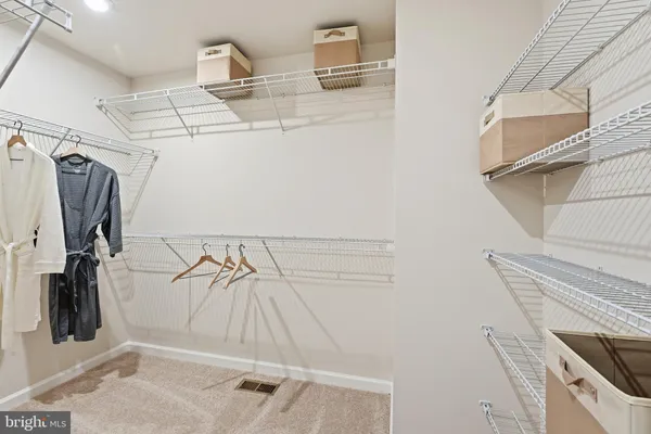 a view of walk in closet