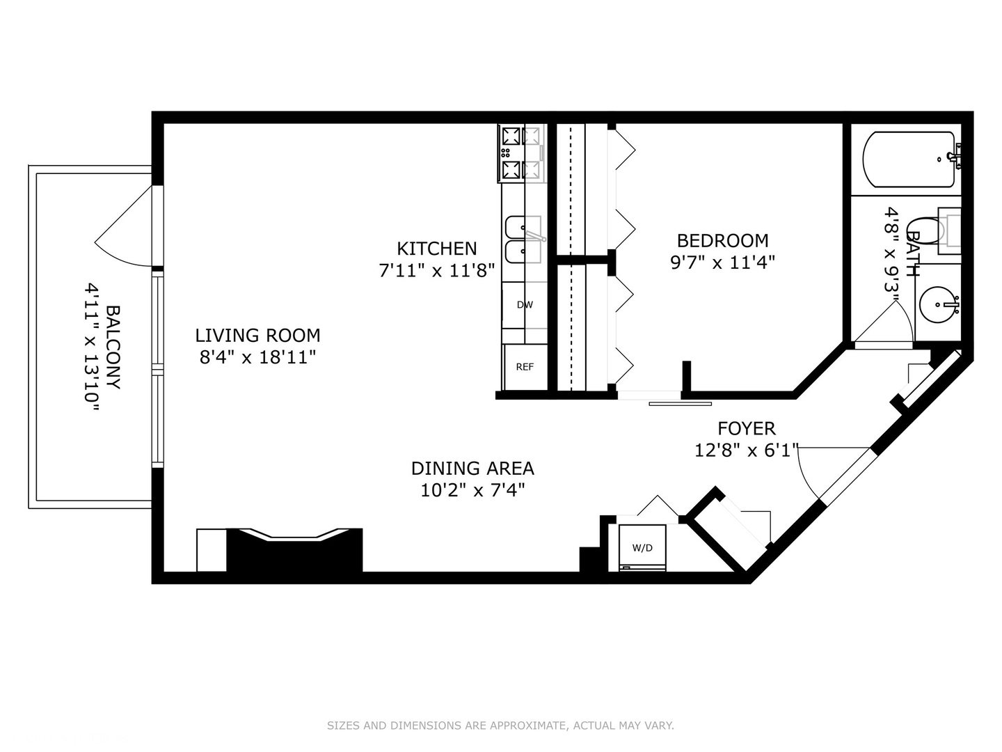 500 South Clinton Street, Unit 517 Chicago, IL 60607 - Photo 16 of 16 Gallery Image 16