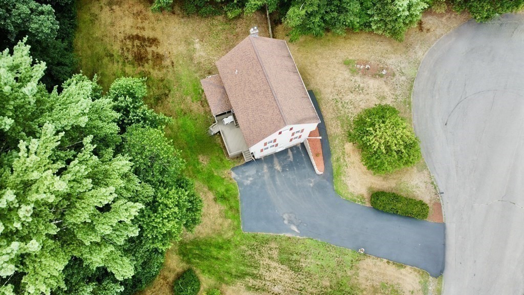 8 Comanche Circle Billerica, MA 01821 - Photo 33 of 35 an aerial view of a garden with a yard