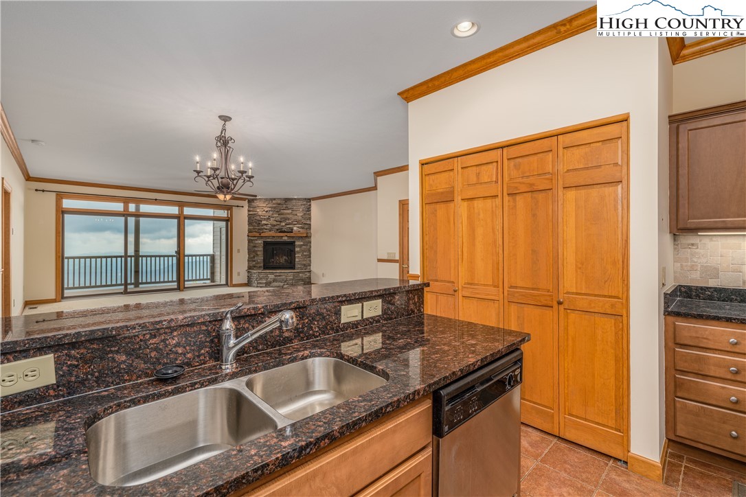 299 Trails End Extension, Unit 37C Sugar Mountain, NC 28604 - Photo 9 of 38 a kitchen that has a sink and a window