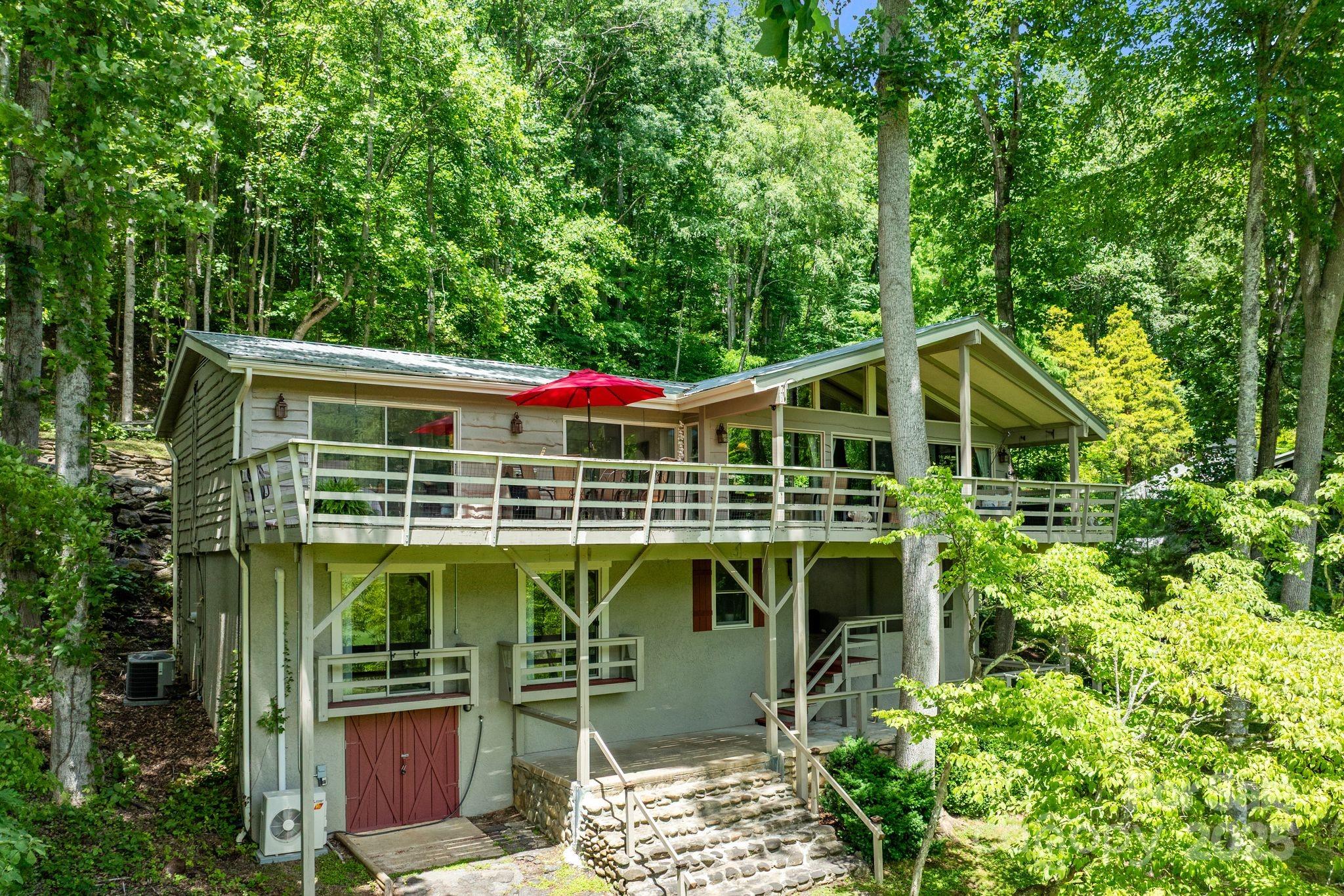 386 Country Club Drive Canton, NC 28716 - Photo 45 of 47 a view of a house with backyard