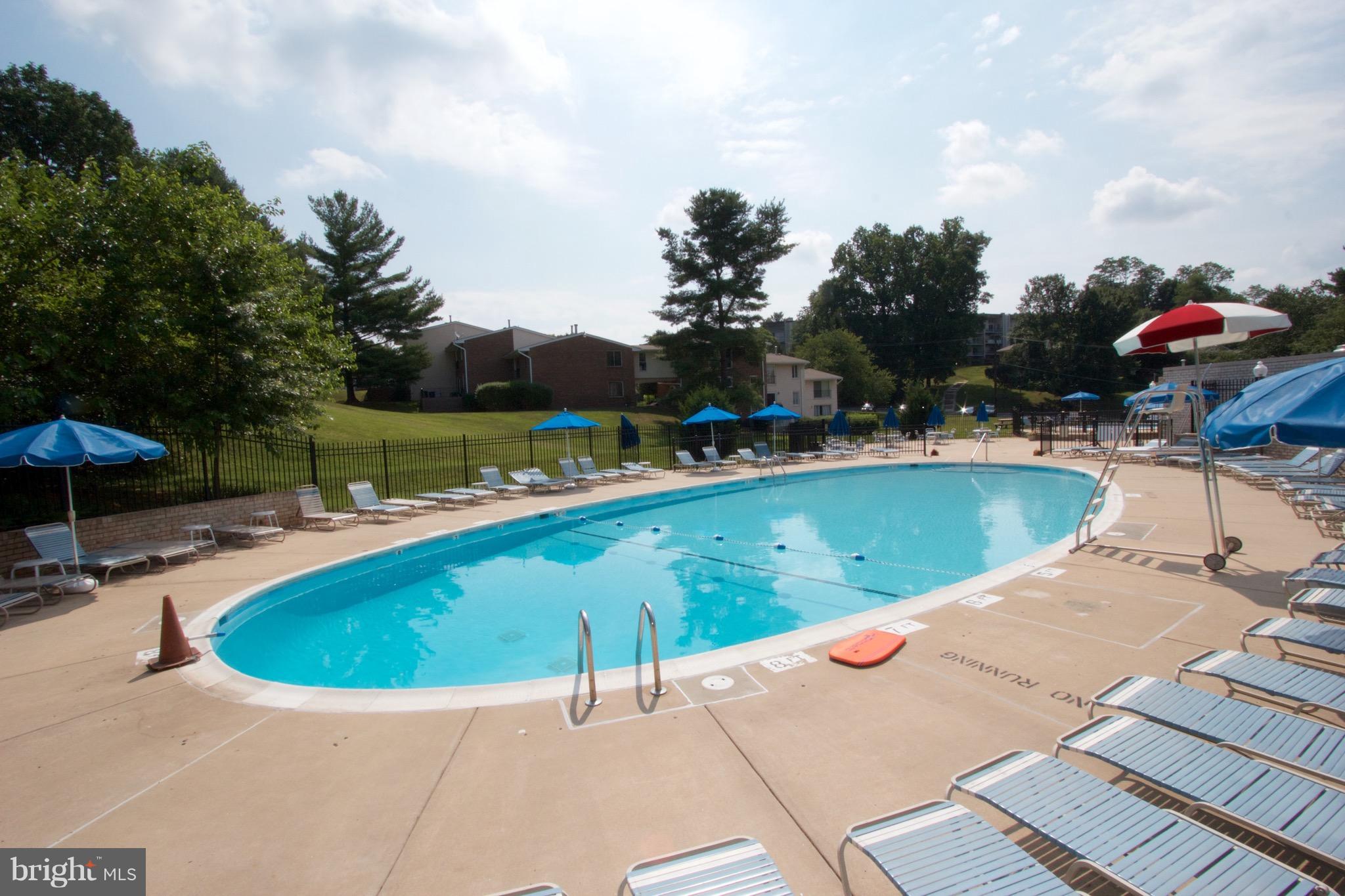 2507 Baltimore Road, Unit 1 Rockville, MD 20853 - Photo 25 of 30 a view of a swimming pool with a patio