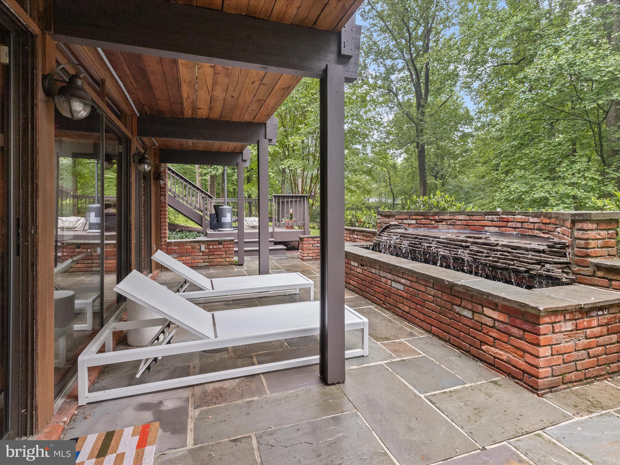 1809 Gamewell Road Silver Spring, MD 20905 - Photo 45 of 71 Patio with waterfalls