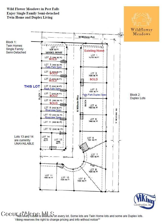1531 North Wilhelm Way Post Falls, ID 83854 - Photo 5 of 5 WM060100 plat screen shot