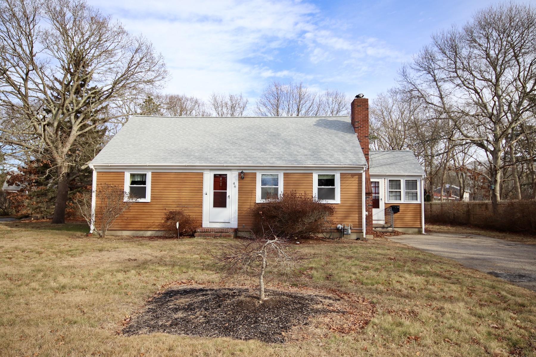 46 Fisher Road Hyannis, MA 02601 - Photo 18 of 29 a front view of a house with a yard