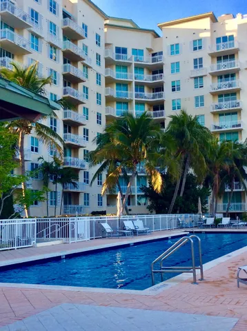 a view of building with outdoor space